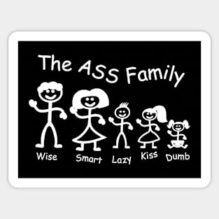 The ASS Family Sticker